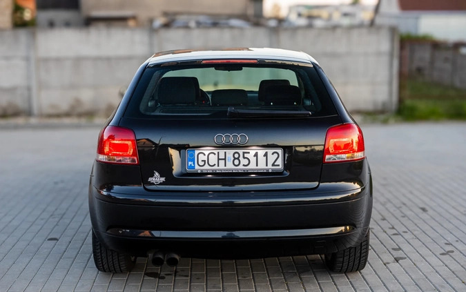 Audi A3 cena 8500 przebieg: 224158, rok produkcji 2003 z Brusy małe 326